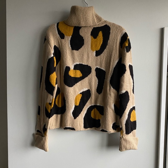 Anthropologie Animal Print Sweater - Picture 2 of 5